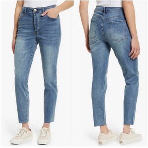 NWT STS Blue Stitch Fix Christy Tapered Ankle 11” High Rise Jeans 32